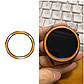 Безель для смарт годинника Xiaomi Watch S3/S4 PC Cover Ring Bumper Yellow-black + захисне cкло, фото 7