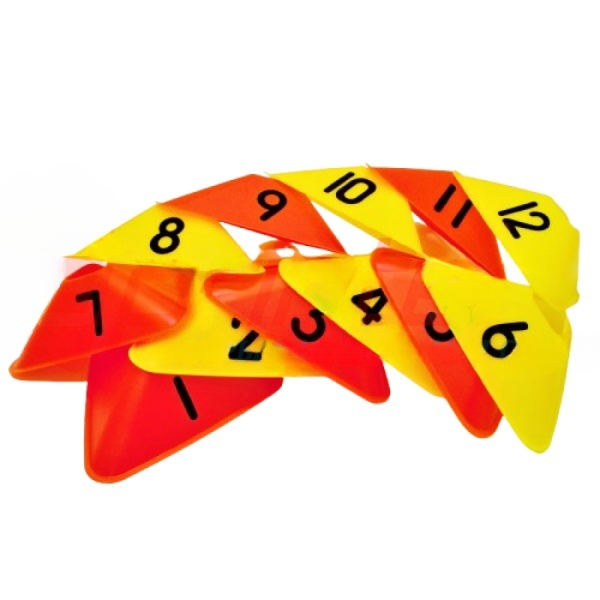 Фішки для розмітки поля від 1 до 12 (12шт.) MK-8416-C12, фото 1