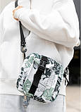 Жіноча сумка месенджер Sambag принт "Leaves", фото 5