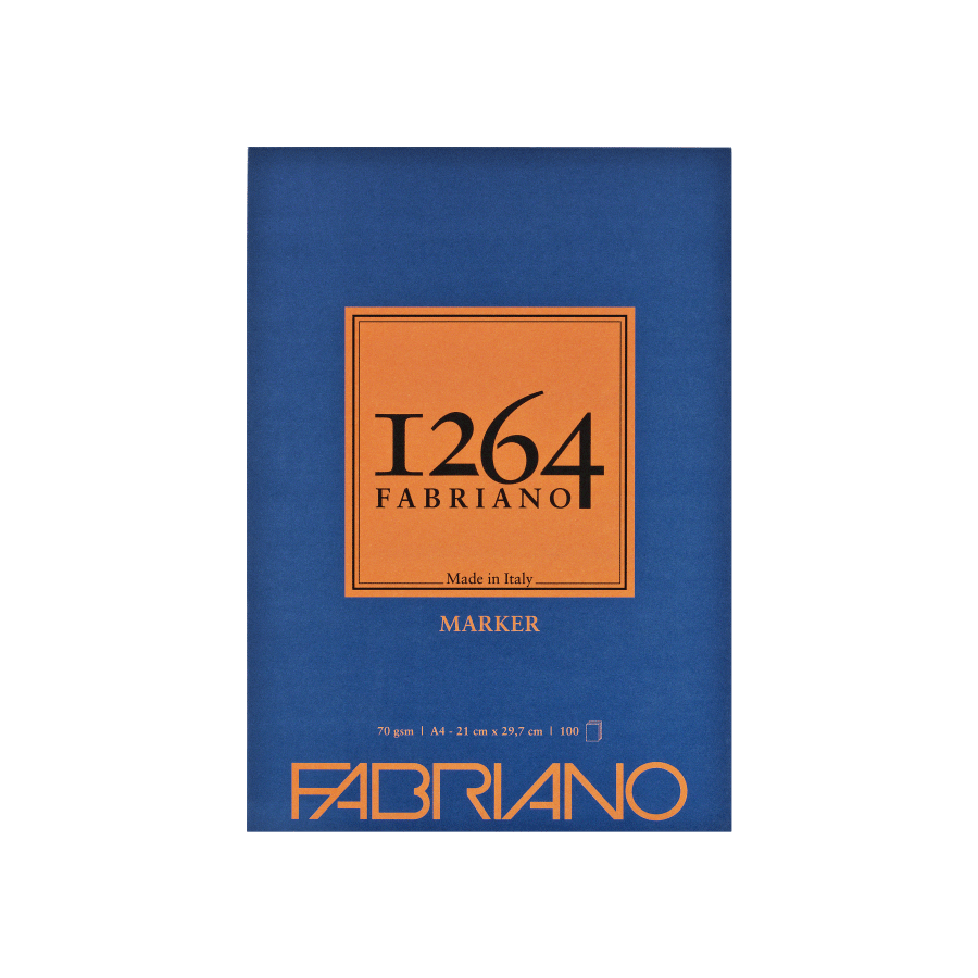 Склейка для маркерів 1264 А4 70г/м2 100л Fabriano