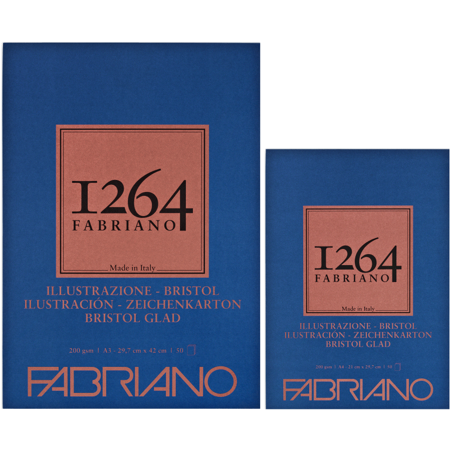 Склейка для рисунку Bristol 1264 200 г/м2 50 л Fabriano