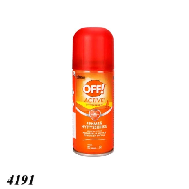Аерозоль від комарів ОФФ Active 100 мл, фото 1