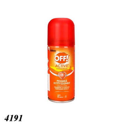 Аерозоль від комарів ОФФ Active 100 мл