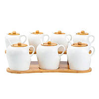 Набір для спецій з ложками 3 шт по 300 мл і 4 шт по 600 мл HP248