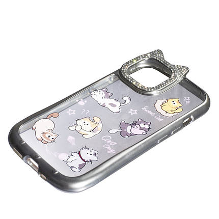 Силіконовий чохол Cute Case для Apple iPhone 14 Pro Sweet Cat, фото 3