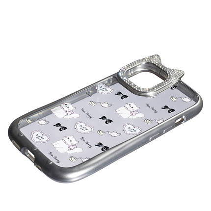 Силіконовий чохол Cute Case для Apple iPhone 14 Pro Tea Party, фото 3