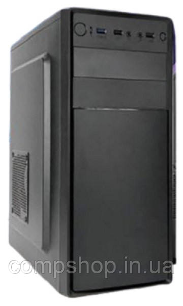 Корпус Midi-ATX Delux MD 204 500W чорний, 2USB/MIC/SPK, 5, 25"-3 345х170х350мм (код 150280), фото 1