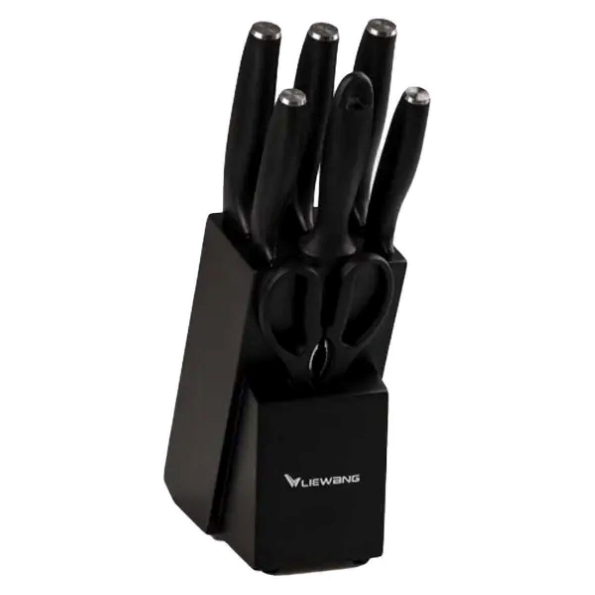 Набір кухонних ножів з керамічним покриттям 7 предметів HP1851060A, фото 1