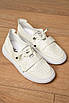 Кросівки жіночі білого кольору на ліпучці 178270T Безкоштовна доставка, фото 4