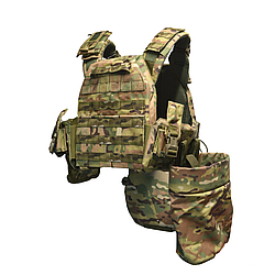 Плитоноска DFP GEN 3 з 9 підсумками - Мультикам