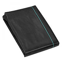 Садовый флис для защиты от сорняков 1,2 x 15,2 м, прочный тканый материал из полипропилена для борьбы с