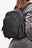 Рюкзак жіночий з екошкіри чорного кольору 201952P, фото 2