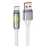 Дата кабель Hoco U136 Print USB to Type-C 5A (1.2m), фото 3