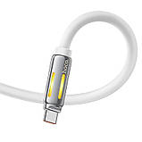 Дата кабель Hoco U136 Print USB to Type-C 5A (1.2m), фото 5