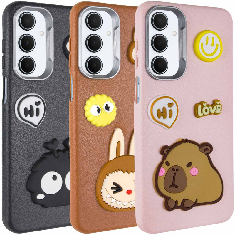 Чохол TPU Leather Toys для Samsung Galaxy A15 4G/5G / M15 5G, фото 1