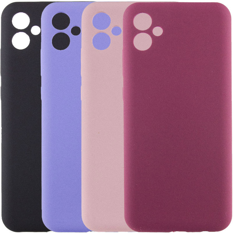 Чохол TPU GETMAN Liquid Silk Full Camera для Samsung Galaxy A04, фото 1