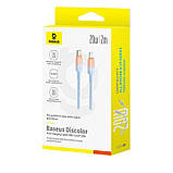 Дата кабель Baseus Discolor Series Fast Charging Type-C to Lightning 20W (2m) (P10374901), фото 6