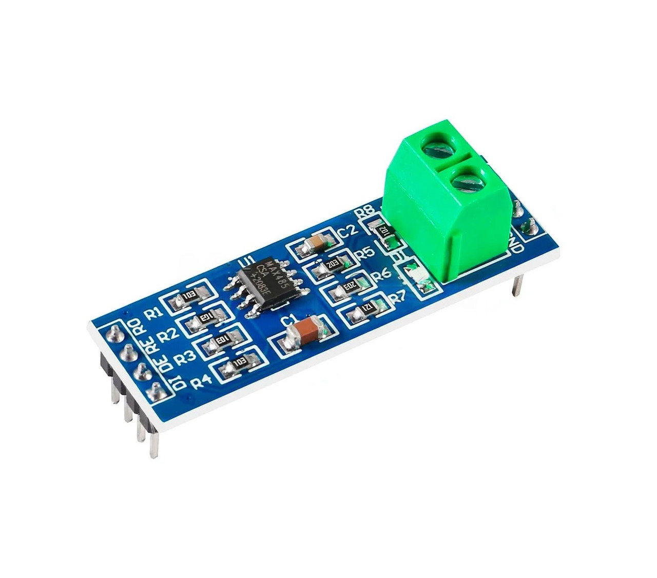 Модуль перетворення TTL у RS-485 MAX485, конвертер для Arduino/STM32, мікроконтролерів, UART–RS485