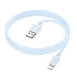Дата кабель Borofone BX115 Lotto USB to Lightning 2.4A (1m), фото 4