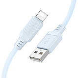 Дата кабель Borofone BX115 Lotto USB to Lightning 2.4A (1m), фото 6