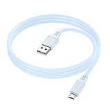 Дата кабель Borofone BX115 Lotto USB to MicroUSB 2.4A (1m), фото 4