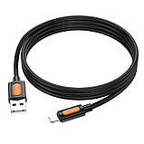 Дата кабель Borofone BX114 Structure USB to Lightning 2.4A (1m), фото 6