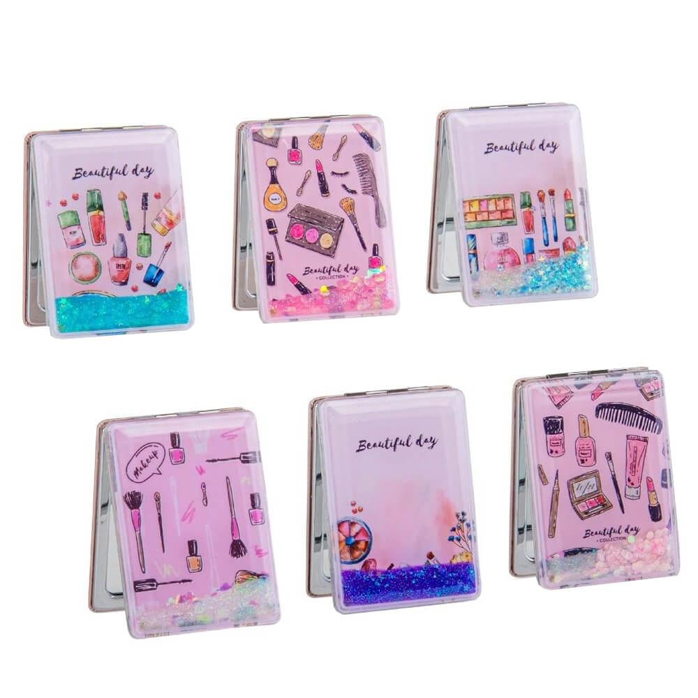 Косметичне дзеркальце "Мистецтво макіяжу", 8,6 см ELISEY, фото 1