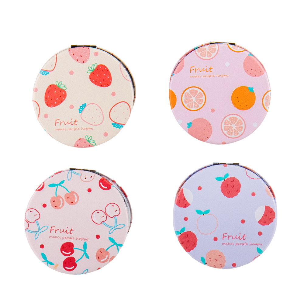 Косметичне дзеркальце "Fruits", 8 см ELISEY, фото 1