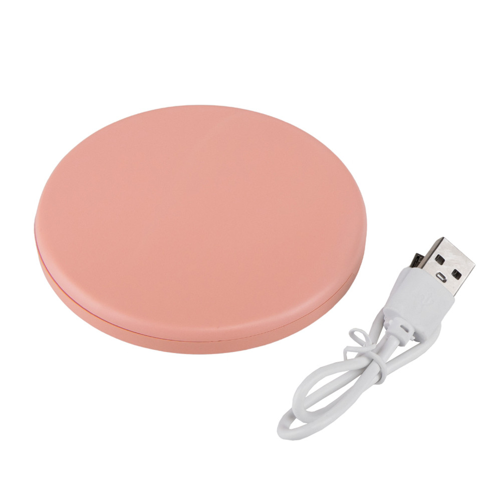 Косметичне дзеркальце з підсвіткою "Shine bright", 9 см ELISEY, фото 1