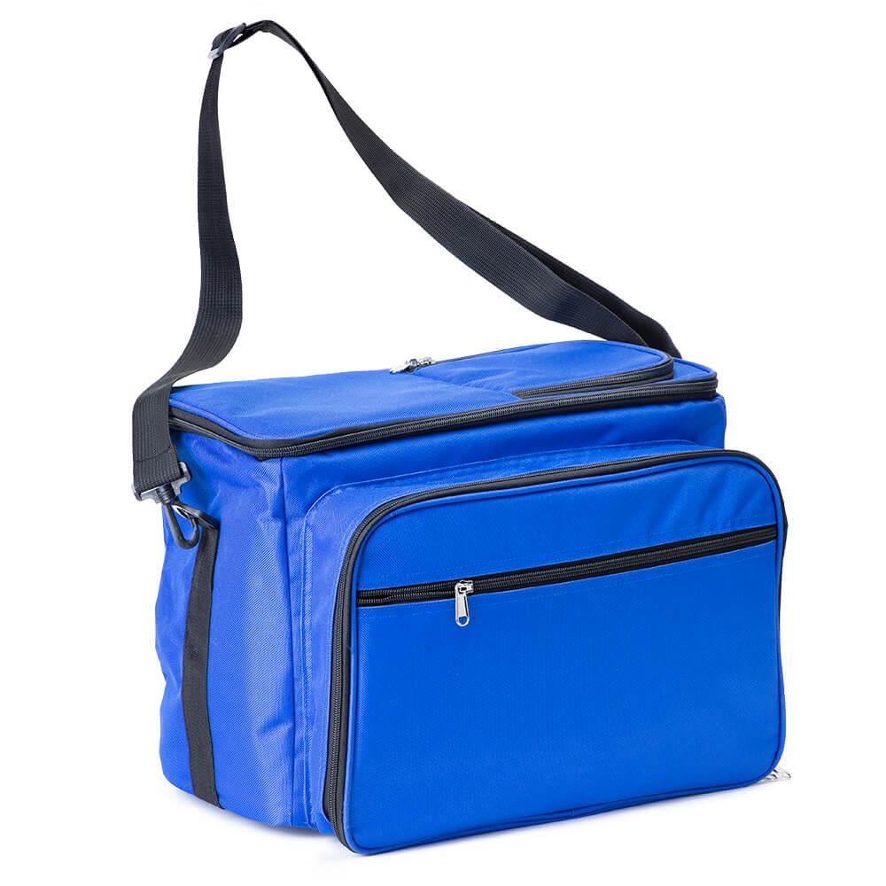 Сумка для пікніка "Кемпінг" на 4 особи, синя ELISEY, фото 1