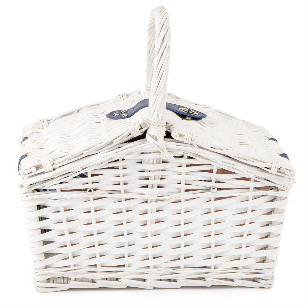 Кошик для пікніка "Затишок" на 4 особи, білий ELISEY, фото 1