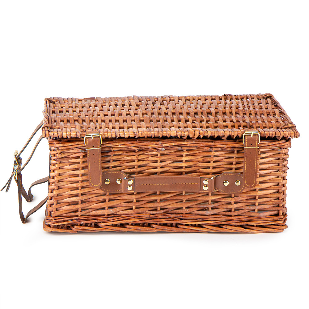Кошик для пікніка "Атмосфера" на 4 особи, коричневий ELISEY, фото 1