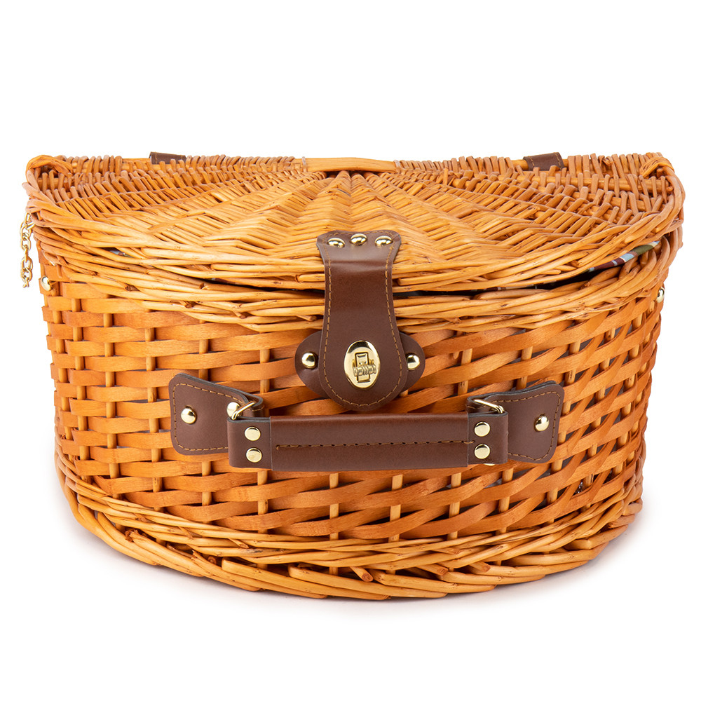 Кошик для пікніка "Етно" на 2 особи, коричневий ELISEY, фото 1