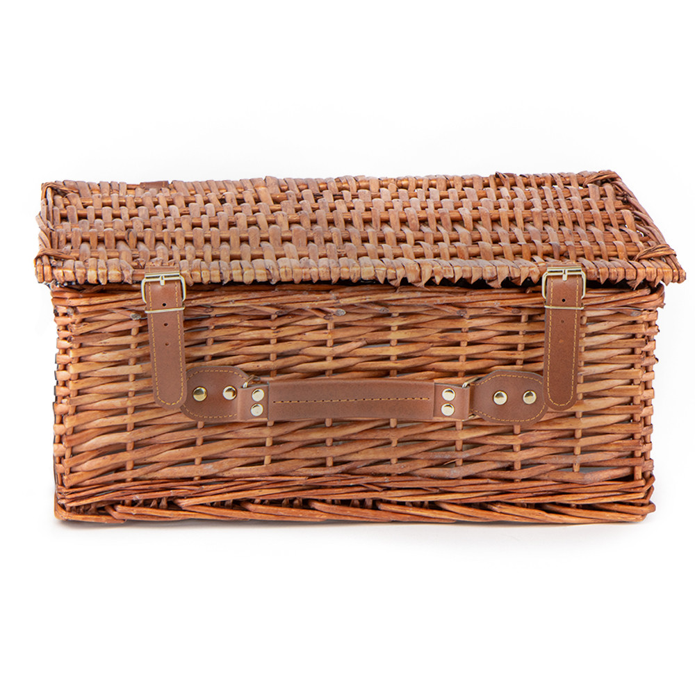 Кошик для пікніка "Біля озера" на 4 особи, коричневий ELISEY, фото 1