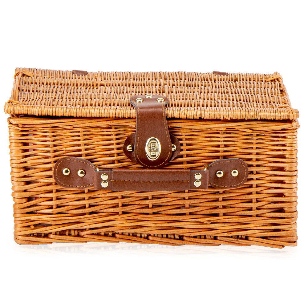 Кошик для пікніка "На пляжі" на 2 особи, коричневий ELISEY, фото 1