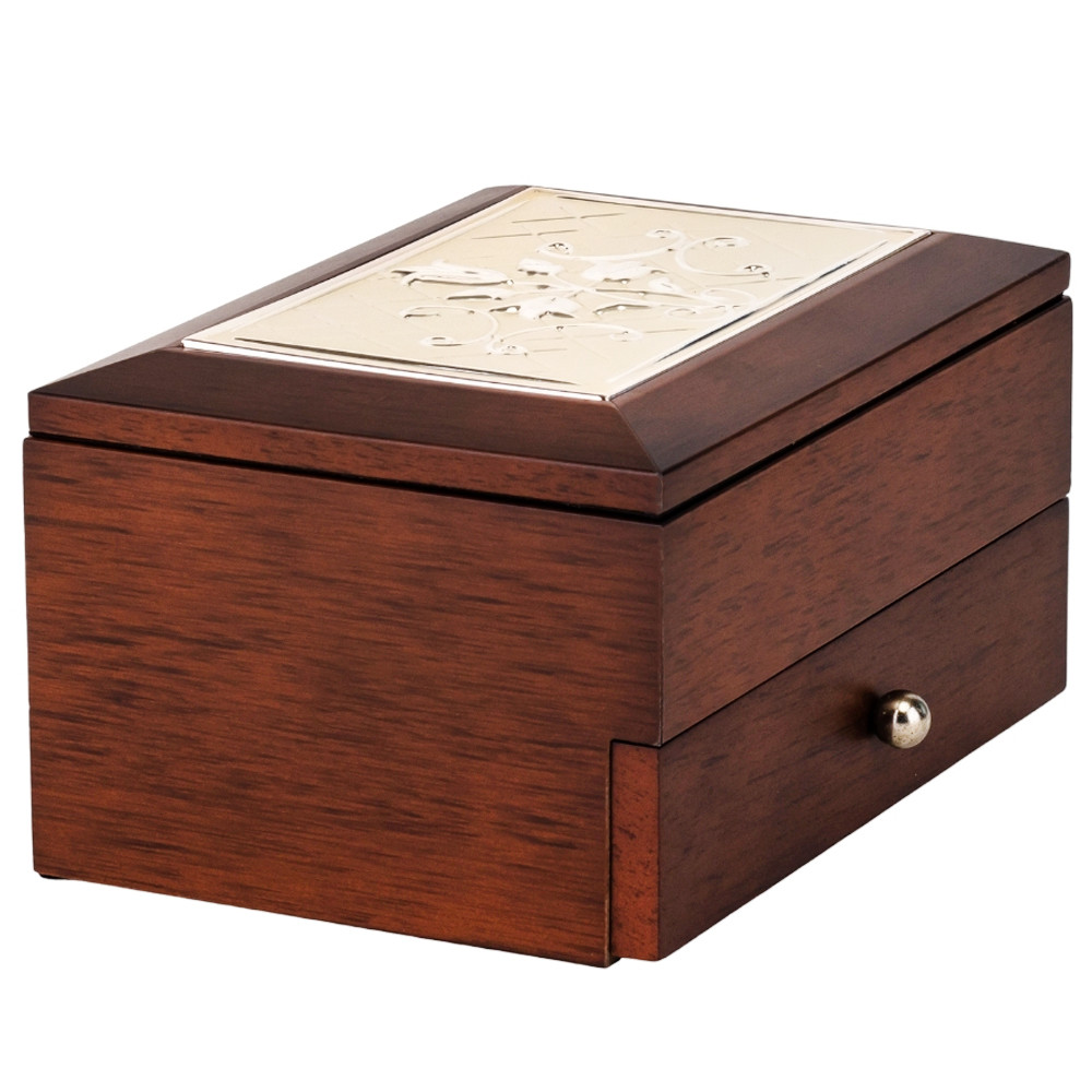 УЦІНКА Скринька для прикрас "Лілії", 13*18*9 см (Дефект покриття на ручці,невеликі дефекти на шкатулці) ELISEY, фото 1