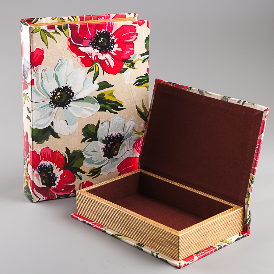 Набір книг-скриньок  "Космеї" (30*21*7 см) ELISEY, фото 1