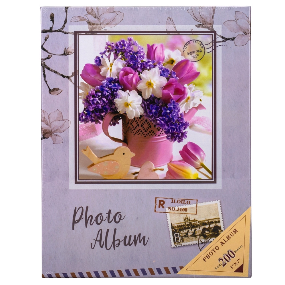 Фотоальбом "Чарівні миті", 200 фото * Рандомний вибір дизайну ELISEY, фото 1