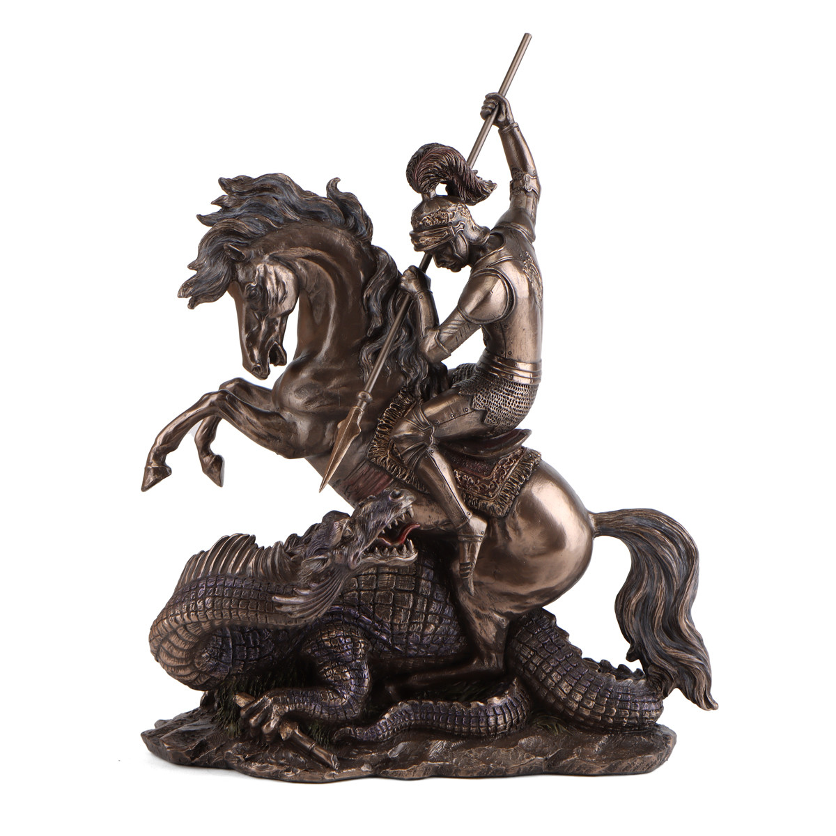 Статуетка "Георгій Побідоносець" (32 см) VERONESE, фото 1