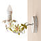 Бра біле на 1 свічку з квітковим декором ELISEY, фото 2