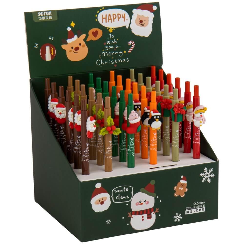 Ручка "Santa", 6 видів ELISEY, фото 1