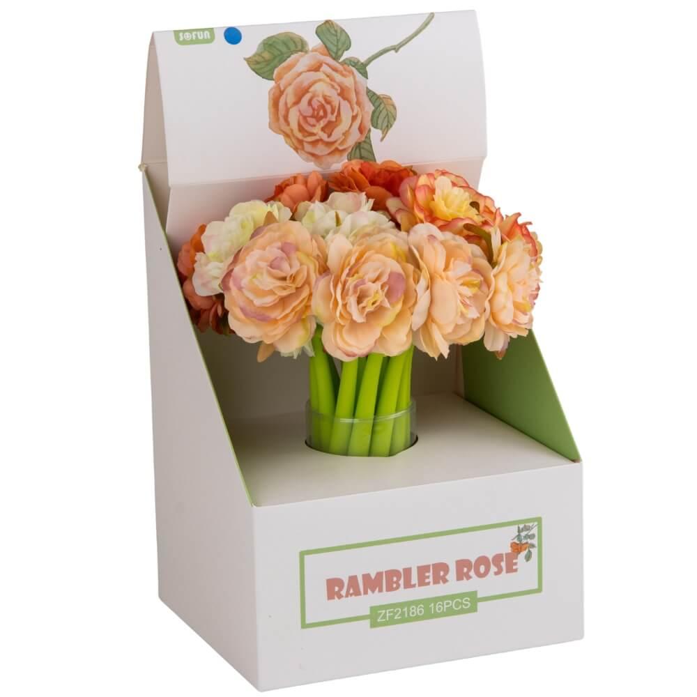 Ручка "Flowers", 4 види ELISEY, фото 1