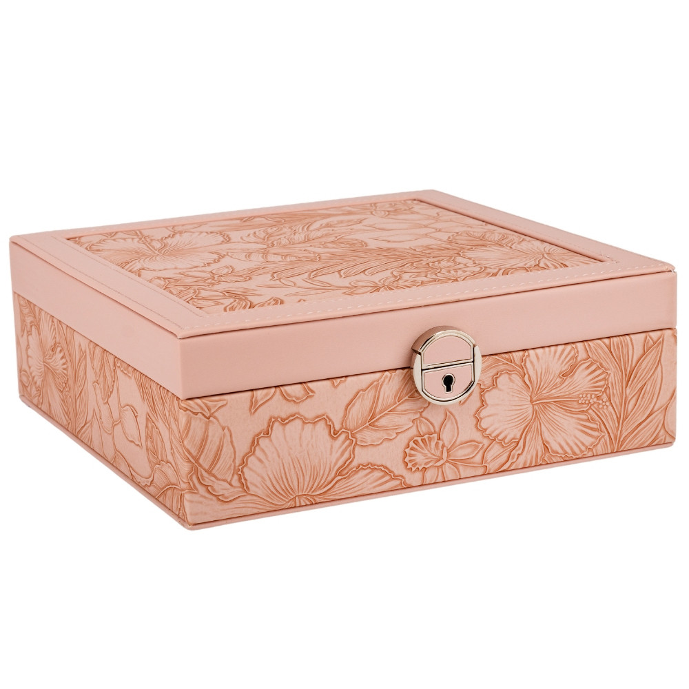 Скринька для прикрас "Квітучий сад", рожева, 25 см ELISEY, фото 1