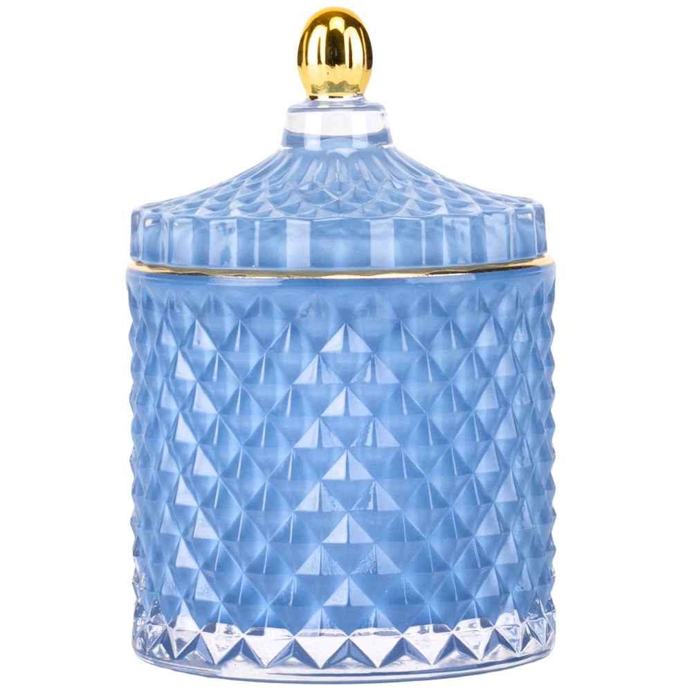 Ємність для зберігання "Спокуса", синя, 13,5 см ELISEY, фото 1