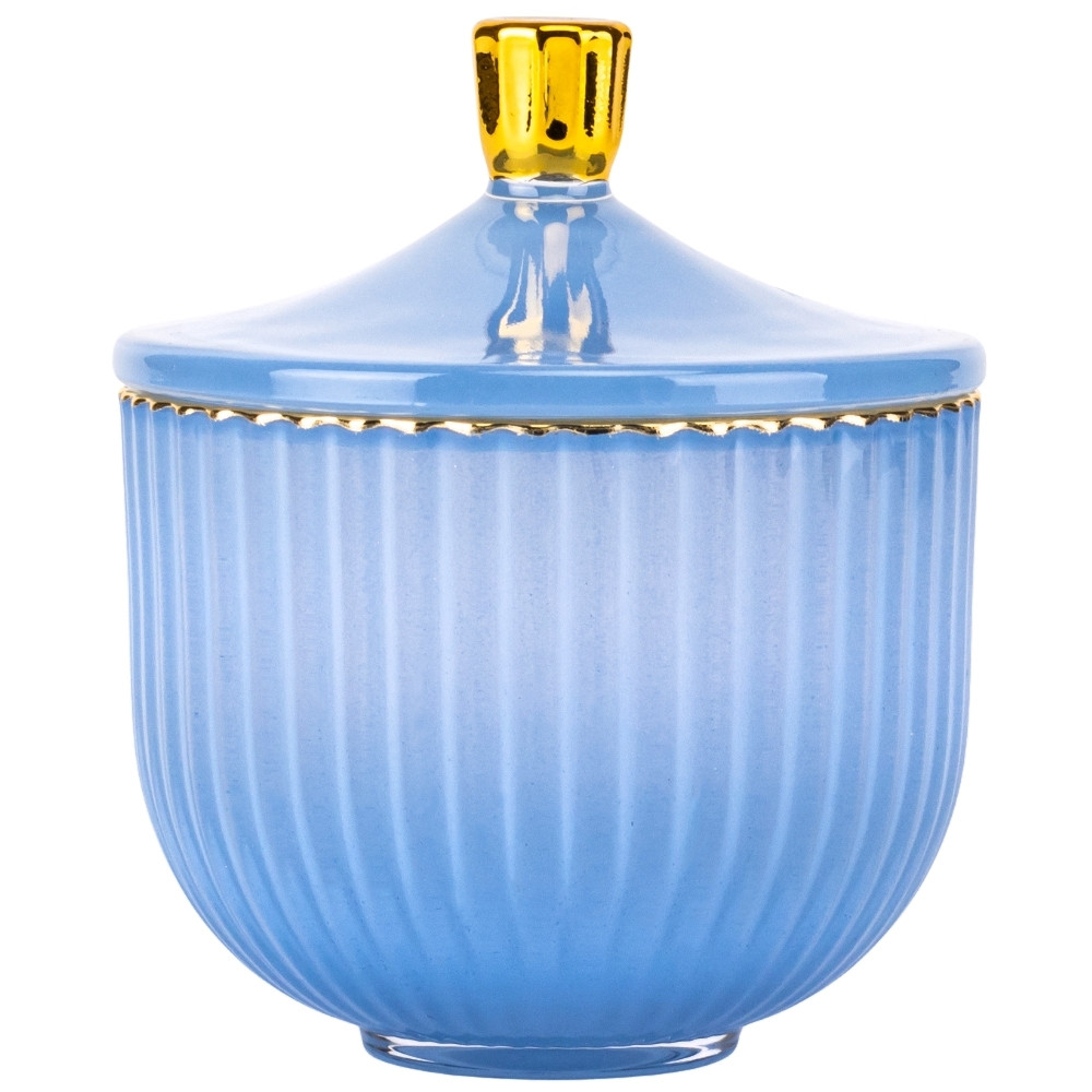 Ємність для зберігання "Коффа", синя, 11 см ELISEY, фото 1