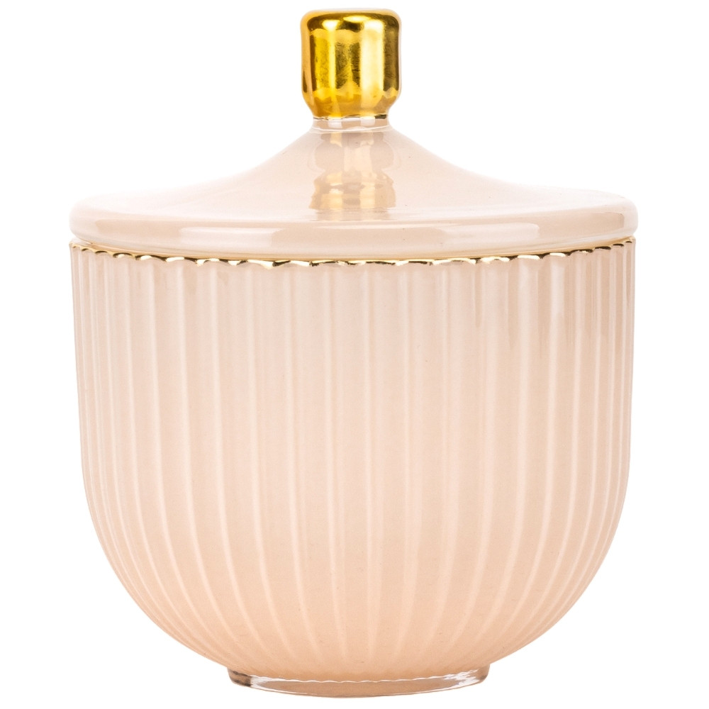 Ємність для зберігання "Коффа", бежева, 13 см ELISEY, фото 1