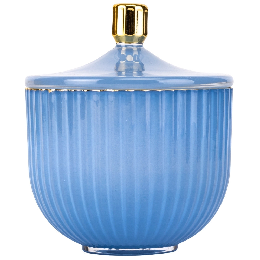 Ємність для зберігання "Коффа", синя, 13 см ELISEY, фото 1