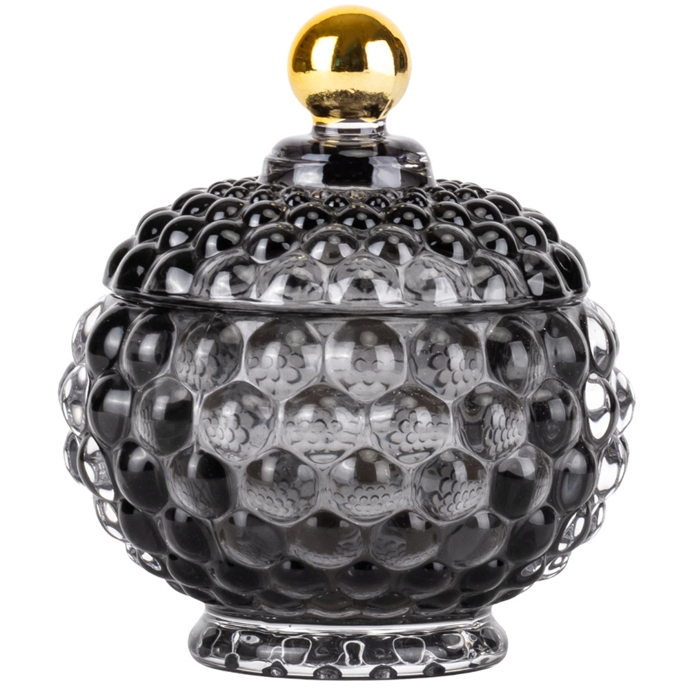 Ємність для зберігання "Фенікс", сіра, 12 см ELISEY, фото 1