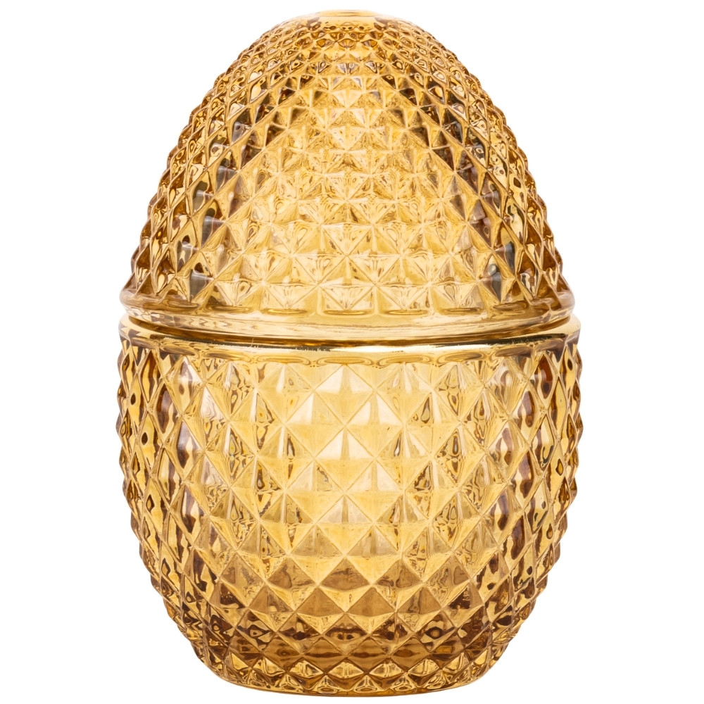 Ємність для зберігання "Фаберже", золота, 12 см ELISEY, фото 1