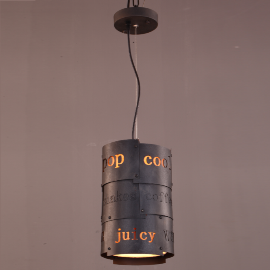 Люстра підвісна чорна ELISEY, фото 1